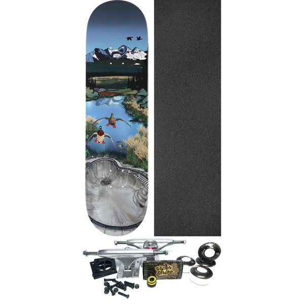 Bacon Skateboards Zach Cusano Duck Yeah Skateboard Deck - 8.5" x 32.25" - Complete Skateboard Bundle